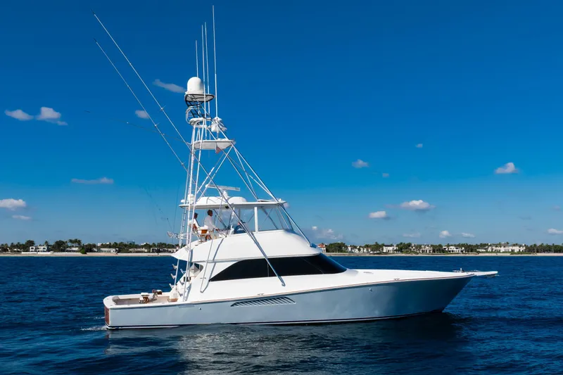 Gianna Marie Yacht Photos Pics Viking 56 GIANNA MARIE - Starboard Profile