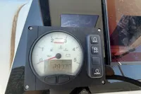 Yanmar RPM gauge and controls on a 2020 Lagoon 42 catamaran.