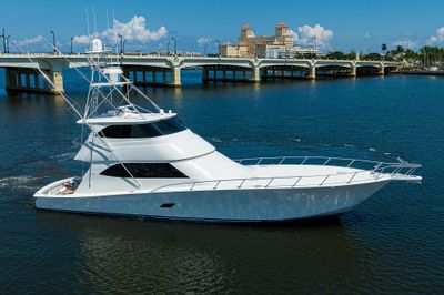 Viking 76 Enclosed Bridge