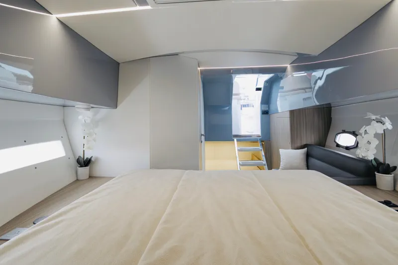 Yacht Photos Pics Luxurious interior of 2023 Rio Yachts Daytona 34, featuring modern design and elegant decor.
