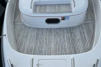 2006 Nimbus 350 Coupe boat with sleek deck design and modern features.