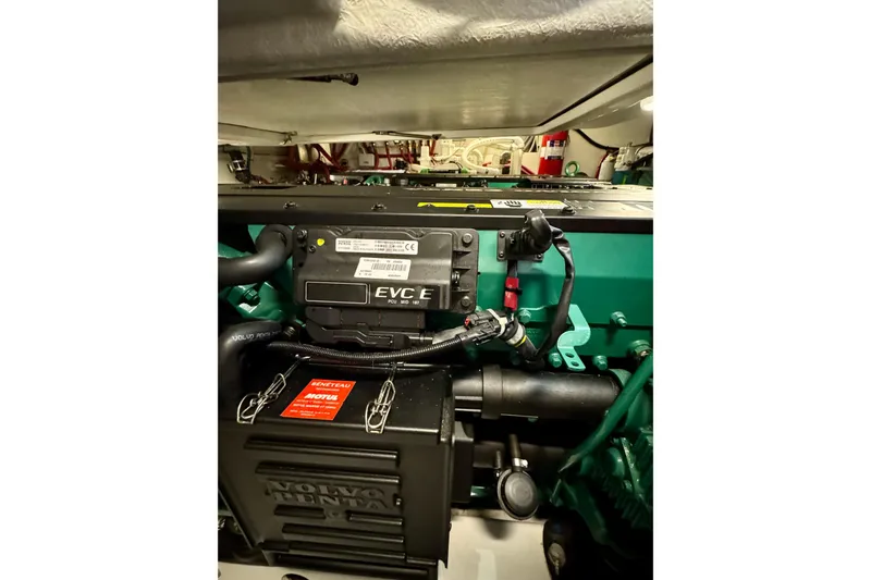 Magic Carpet Yacht Photos Pics Starboard engine inboard side