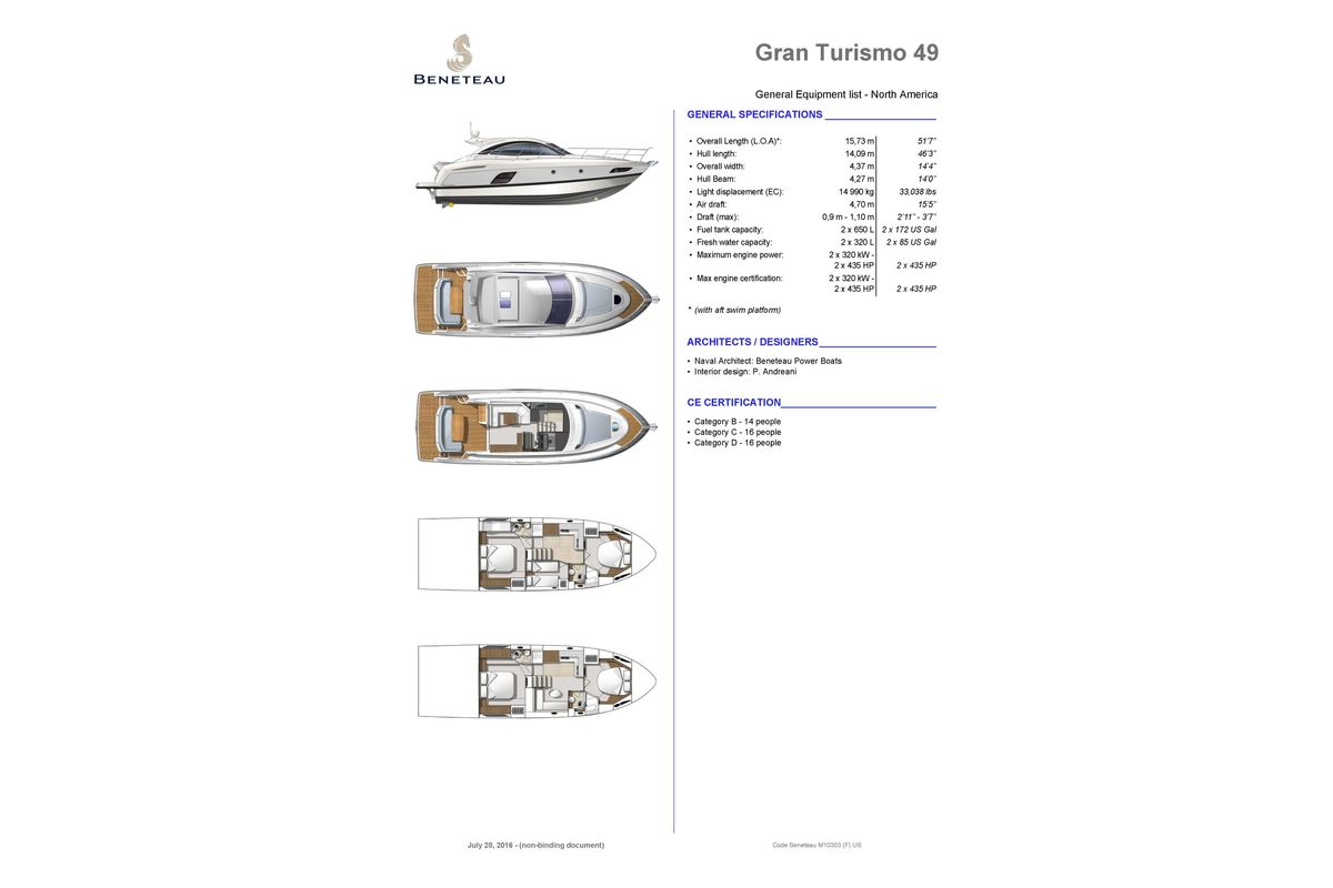 2015 Beneteau 49 