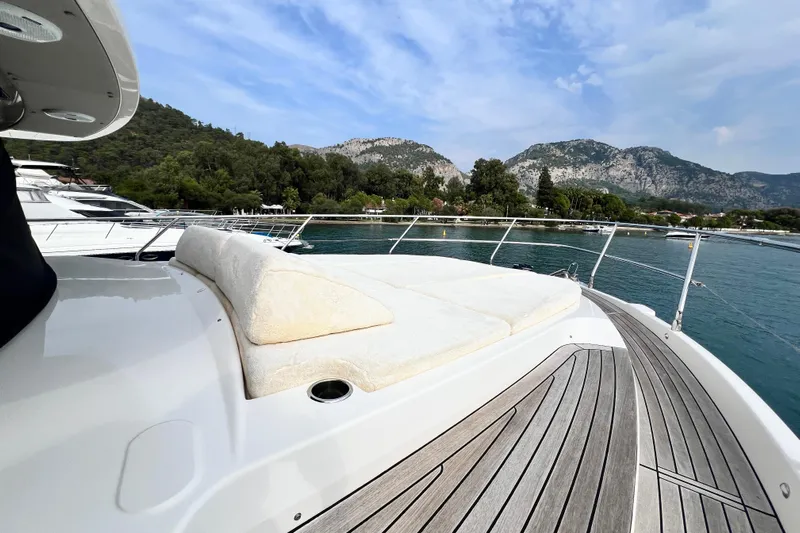 48 Navetta Yacht Photos Pics Luxurious 2019 Absolute NAVETTA 48 yacht with scenic mountain and waterfront views.