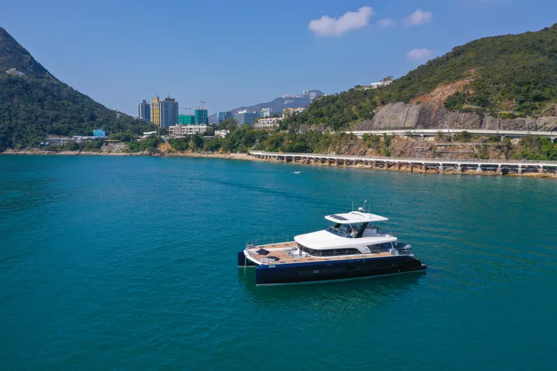  Yacht Photos Pics Lagoon Sixty 7 - Drone picture