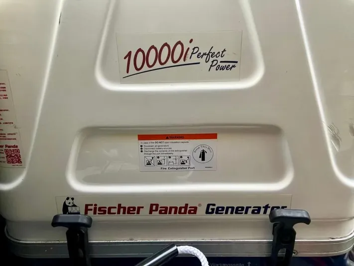 Sun Bums Yacht Photos Pics Fischer Panda Generator on Lagoon 39, 2017 model, featuring 10000i Perfect Power.