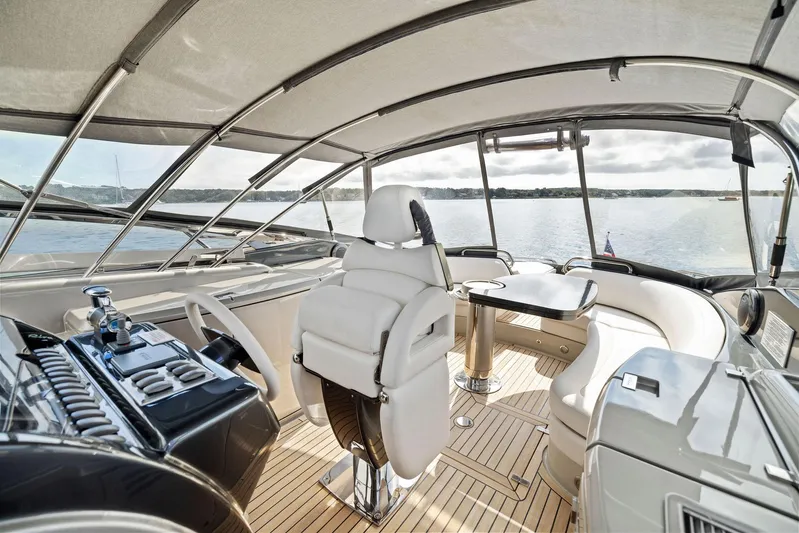 St Peter Yacht Photos Pics Luxurious 2016 Riva 44 Rivarama Super yacht interior with elegant seating and panoramic views.