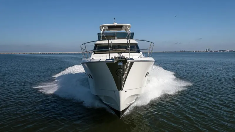 Osiris Yacht Photos Pics 2022 Beneteau Monte Carlo 6 yacht cruising on open water.