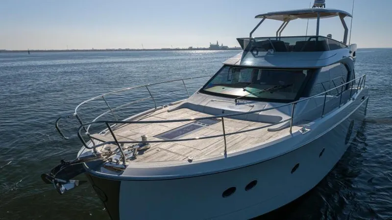 Osiris Yacht Photos Pics 2022 Beneteau Monte Carlo 6 yacht cruising on open water.