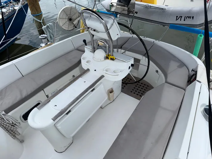 Layla Yacht Photos Pics Cockpit