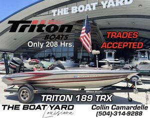 2015 Triton 189 TRX boat for sale at The Boat Yard, only 208 hours.