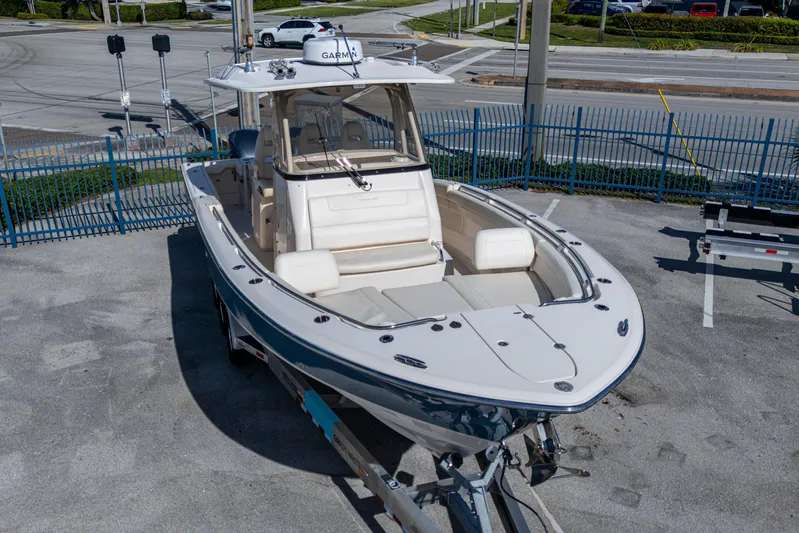 Roi Yacht Photos Pics Grady White 33 ROI - Bow Aerial Profile