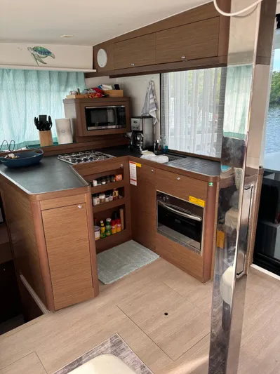 Gone Again Yacht Photos Pics Galley