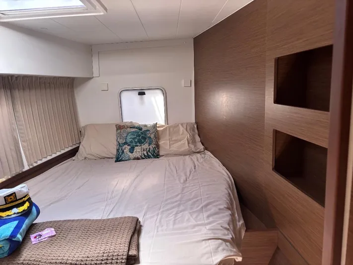 Gone Again Yacht Photos Pics Port side Forward Cabin