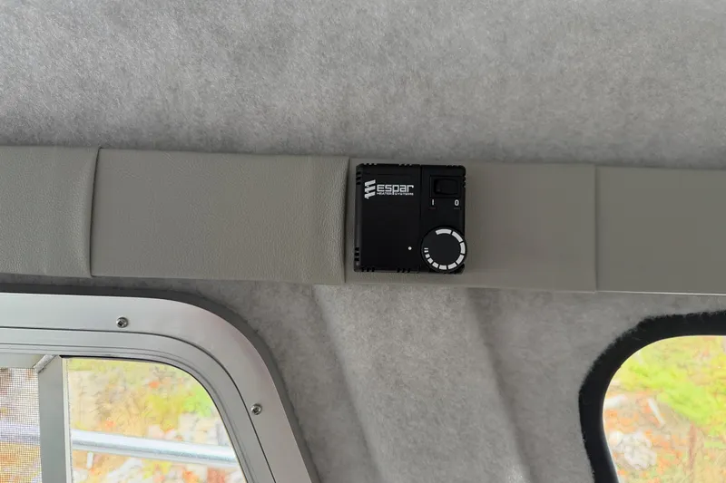  Yacht Photos Pics Interior of 2017 KingFisher 2825 Offshore with Espar heating system control.