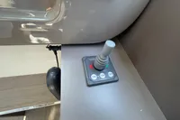 Joystick control panel on 2019 Cranchi T36 Crossover yacht.