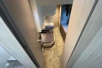 2019 Cranchi T36 Crossover interior cabin with modern design and cozy sleeping area.