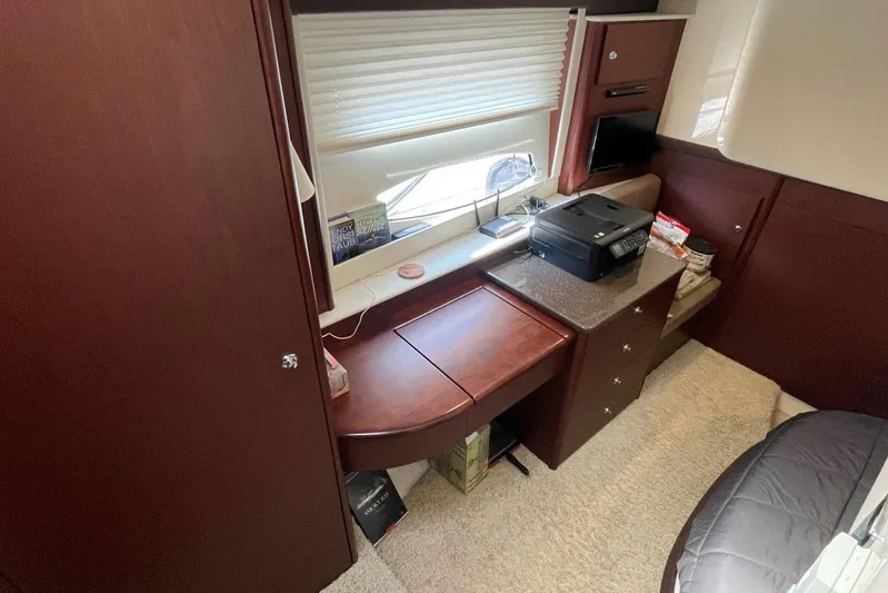  Yacht Photos Pics Mid Cabin Stateroom Entry with Office Space
