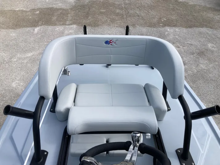  Yacht Photos Pics 2025 Crevalle 26HCO boat seating with sleek, modern design and comfortable upholstery.