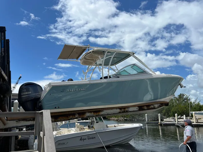 Blue J Yacht Photos Pics Sailfish 27 BLUE J - Starboard Profile