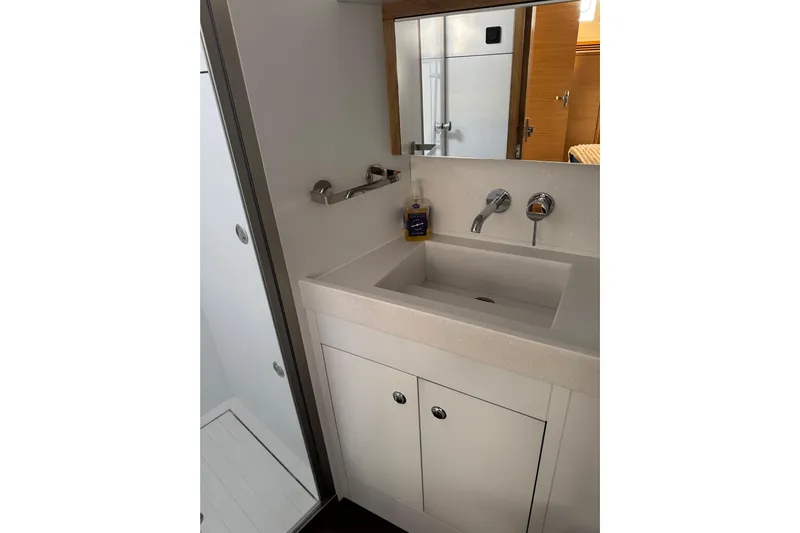  Yacht Photos Pics Modern bathroom sink in 2023 Garcia SLOOP ALUMINIUM 51 yacht.