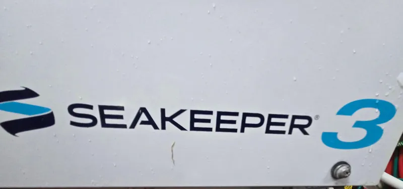 Live It Up Yacht Photos Pics Seakeeper 3 logo on 2020 Four Winns V355FX OB boat.