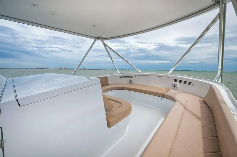 Let It Ride Yacht Photos Pics 2008 Sculley Custom Carolina yacht with spacious seating and ocean view.
