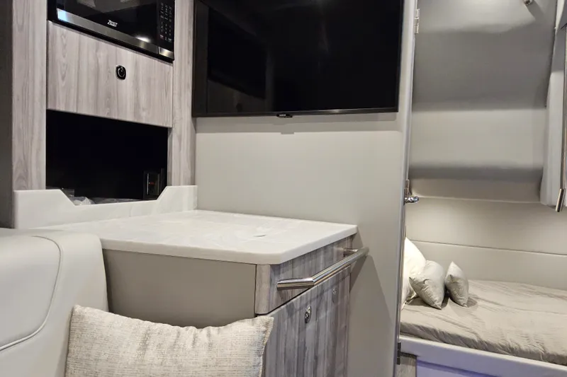  Yacht Photos Pics Interior of 2026 Formula 380 Super Sport Crossover OB, featuring modern amenities and sleek design.