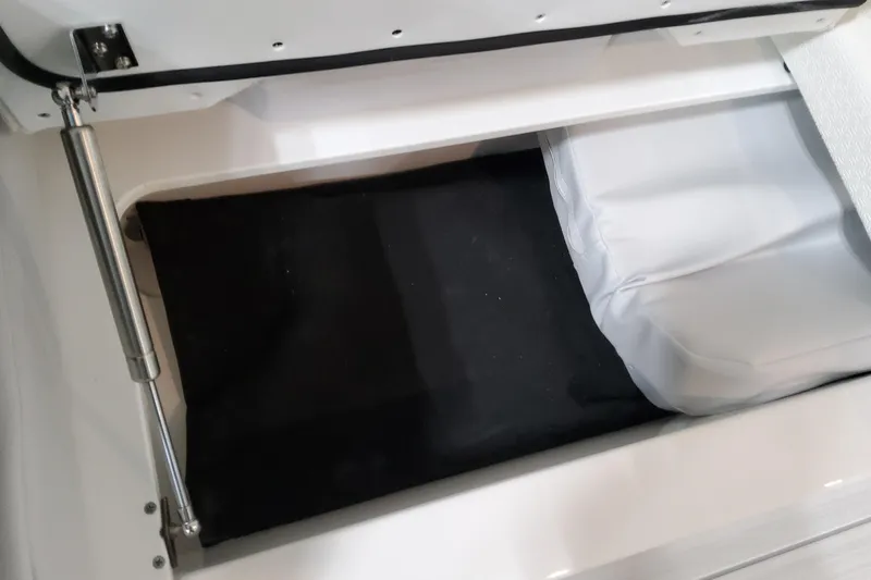  Yacht Photos Pics Storage compartment in 2026 Formula 380 Super Sport Crossover OB boat.