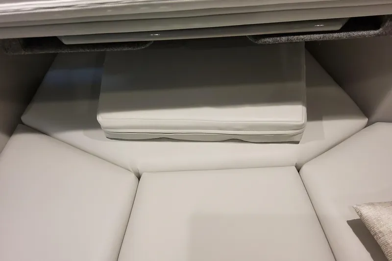  Yacht Photos Pics Interior seating of 2026 Formula 380 Super Sport Crossover OB, featuring sleek, modern design.