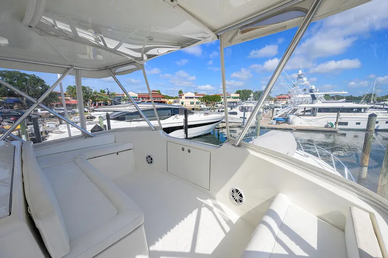 Nest Egg Yacht Photos Pics Egg Harbor 50 NEST EGG - Flybridge