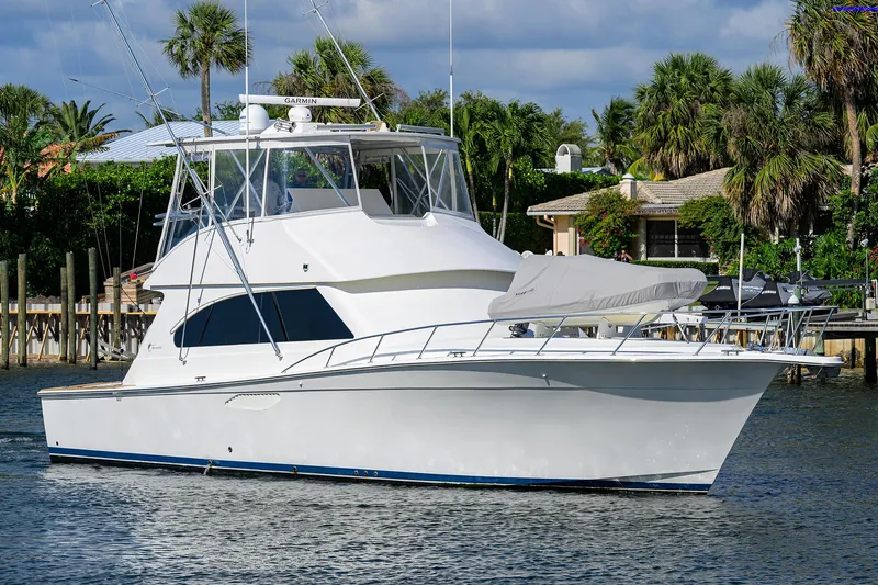 Nest Egg Yacht Photos Pics Egg Harbor 50 NEST EGG - Starboard Bow Profile