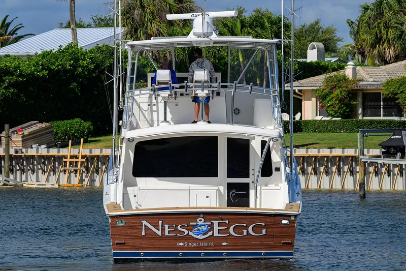 Nest Egg Yacht Photos Pics Egg Harbor 50 NEST EGG - Aft Profile