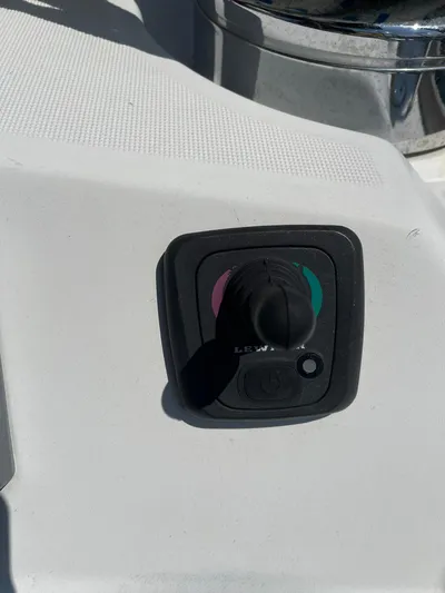 Rob Roy Yacht Photos Pics Control panel on a 2008 Beneteau Oceanis 46 sailboat.