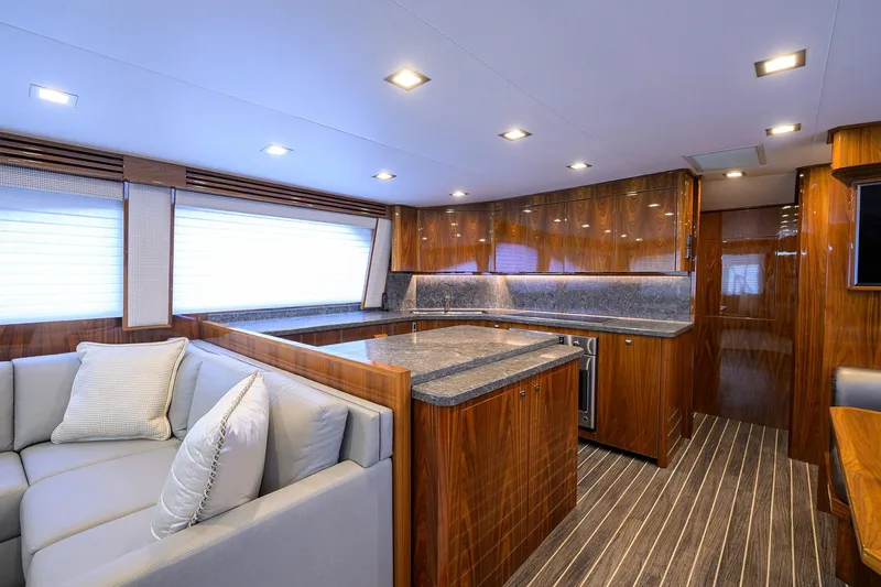 Corintios Yacht Photos Pics Viking 72 Corintios - Interior Galley