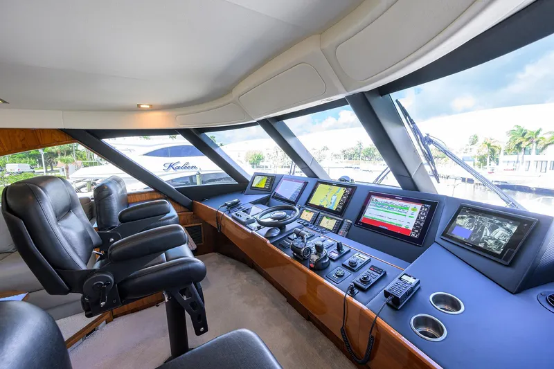 Corintios Yacht Photos Pics Viking 72 Corintios - Enclosed Flybridge