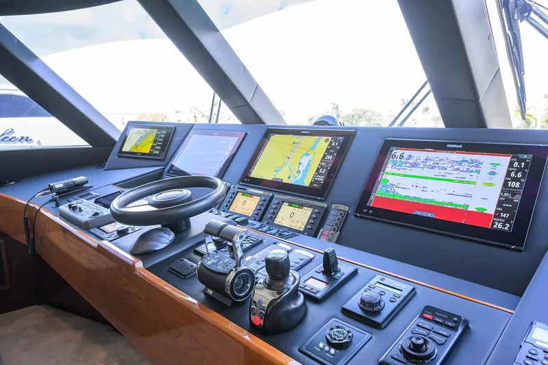 Corintios Yacht Photos Pics Viking 72 Corintios - Enclosed Flybridge