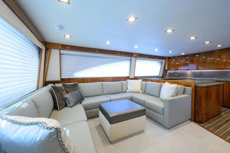 Corintios Yacht Photos Pics Viking 72 Corintios - Interior Salon