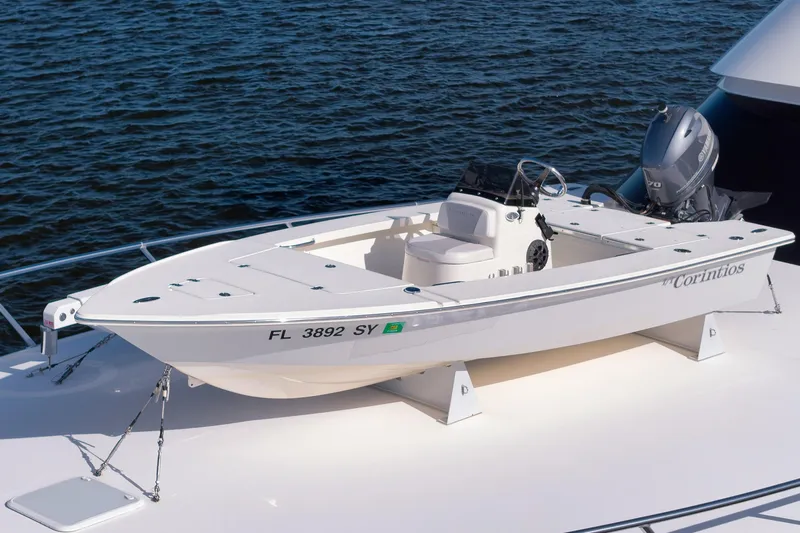 Corintios Yacht Photos Pics Viking 72 Corintios - Bow/Tender