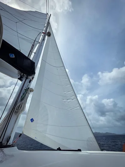 Karma Yacht Photos Pics New Main Sail & Genoa in 2025