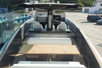 2025 Solaris Power 40F Open yacht with sleek design and spacious deck.