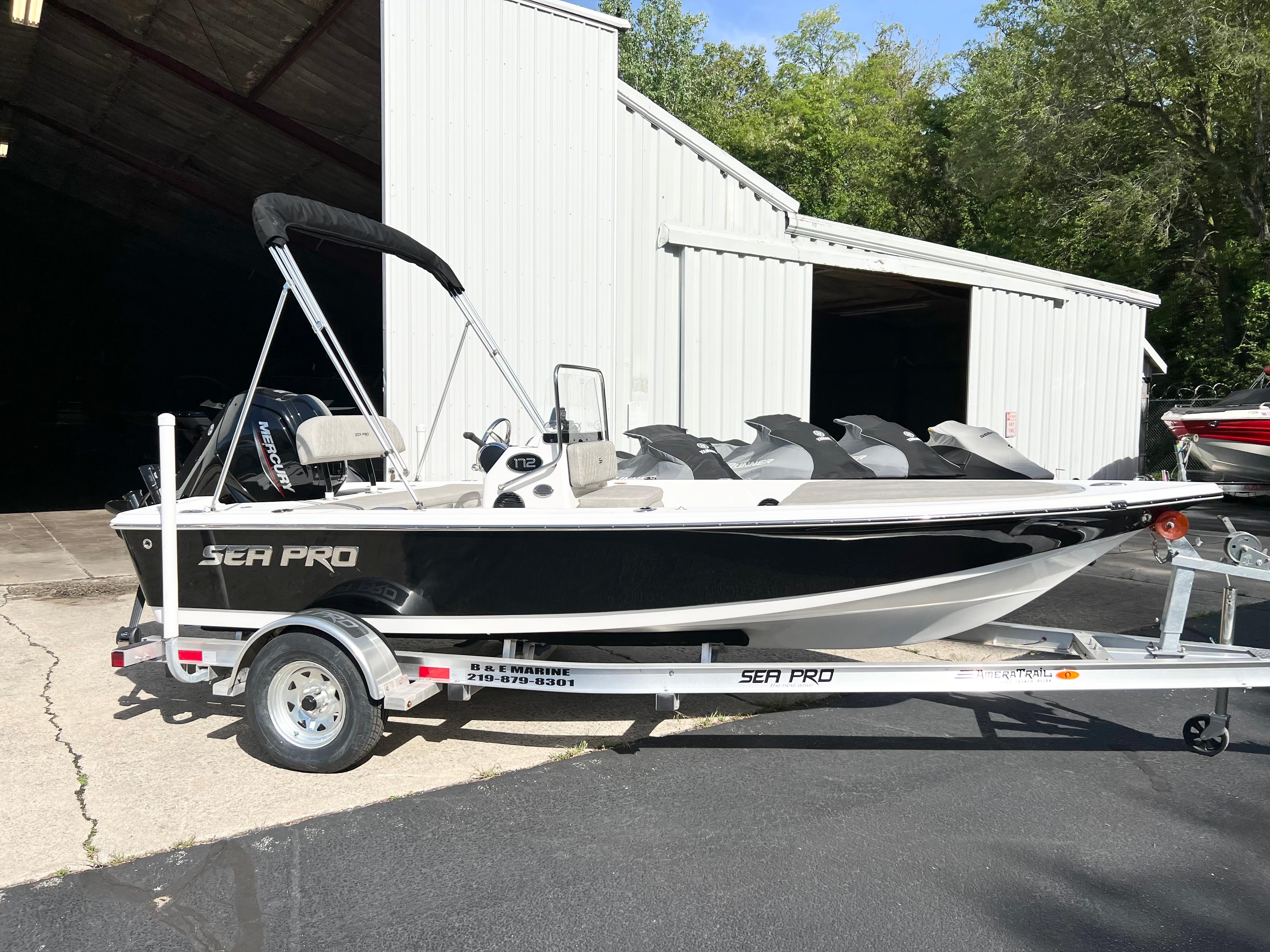 2022 Sea Pro 172 Bay 115 HP with TRAILER