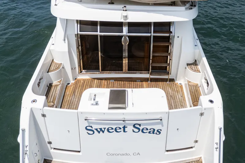 Sweet Seas Yacht Photos Pics 2001 McKinna 57 Pilothouse yacht "Sweet Seas" docked in Coronado, CA.