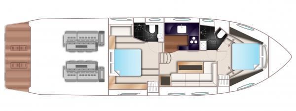 2014 Princess 54 