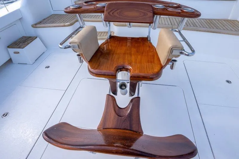No Collars Yacht Photos Pics 2015 Viking 66 No Collars - Cockpit, Fighting Chair