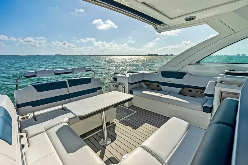 Whiskey & Wine Yacht Photos Pics Cockpit