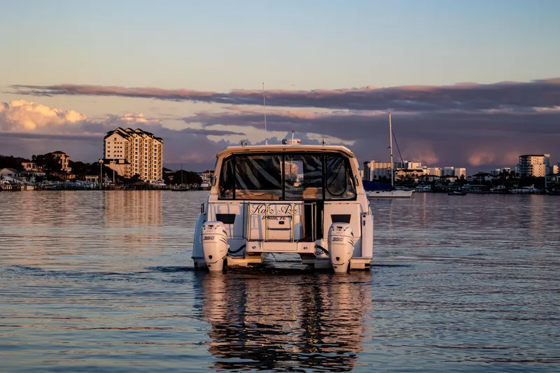 Katz Azz Yacht Photos Pics 2018 36 Aquila 36 Power Cat Katz Azz Stern