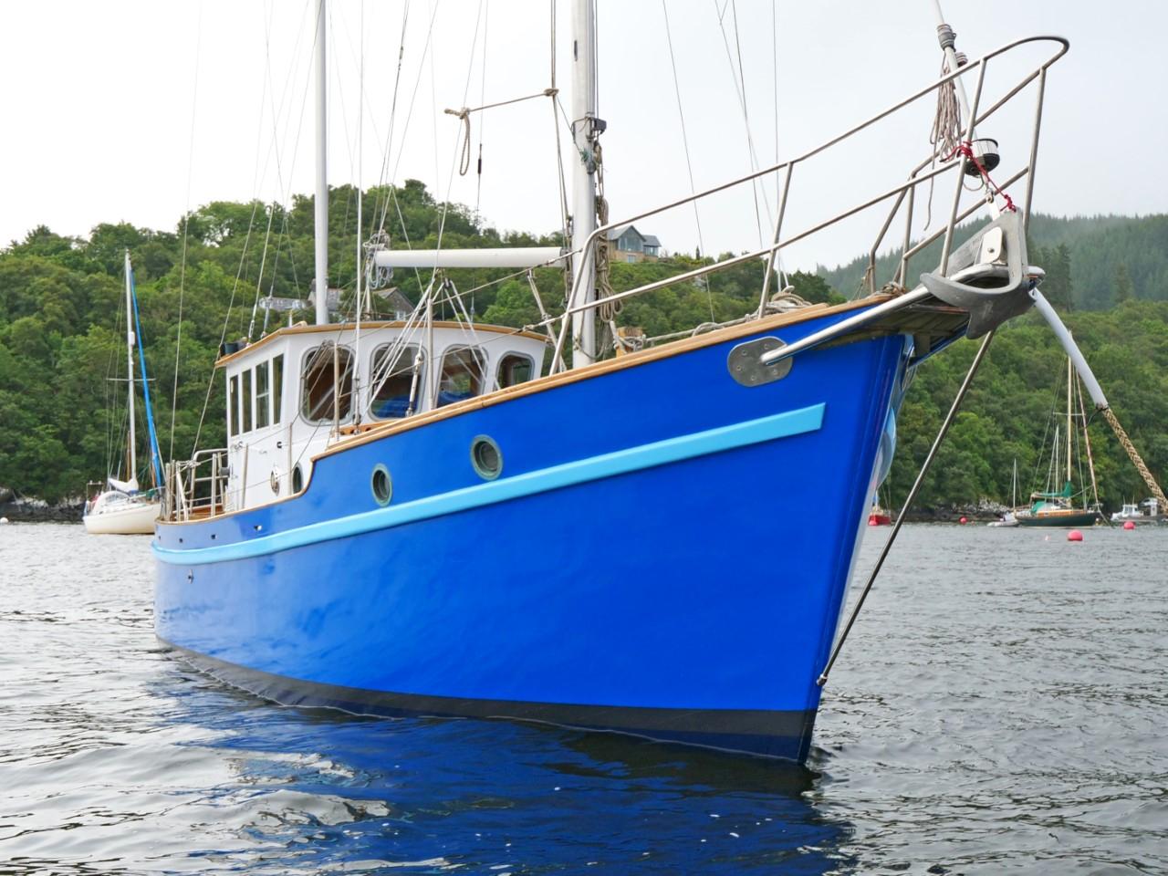 1971 Miller Marine 36' Ketch Motorsailer for sale YachtWorld