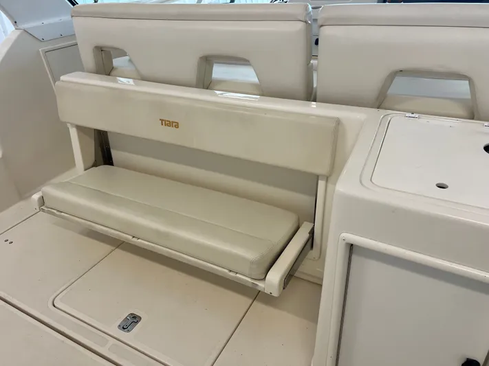  Yacht Photos Pics Aft of helm bench seat