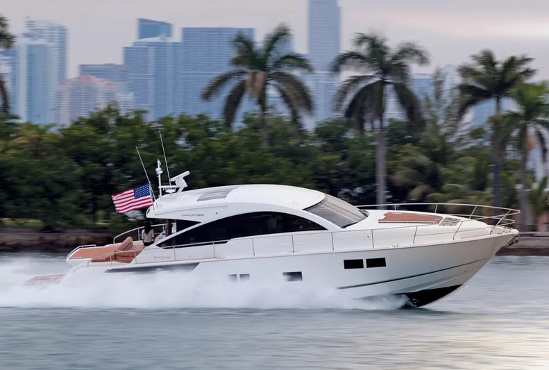  Yacht Photos Pics Manufacturer Provided Image: Fairline Targa 62 Gran Turismo Side View